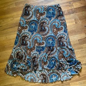 Paisley Earthy Skirt